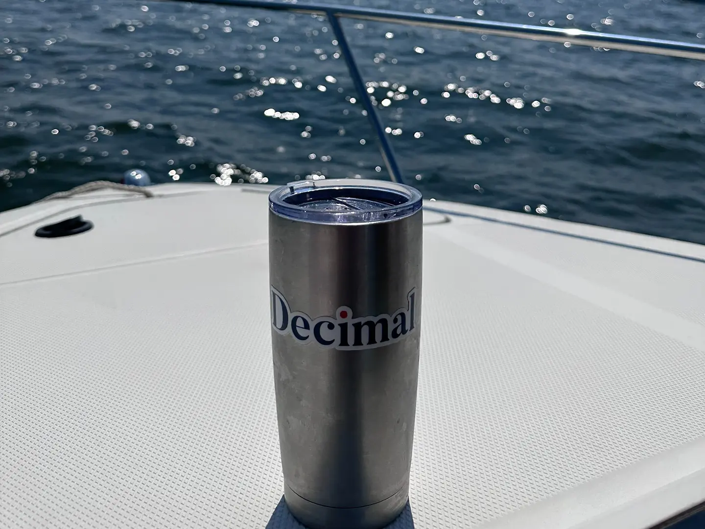 Decimal team working with a client