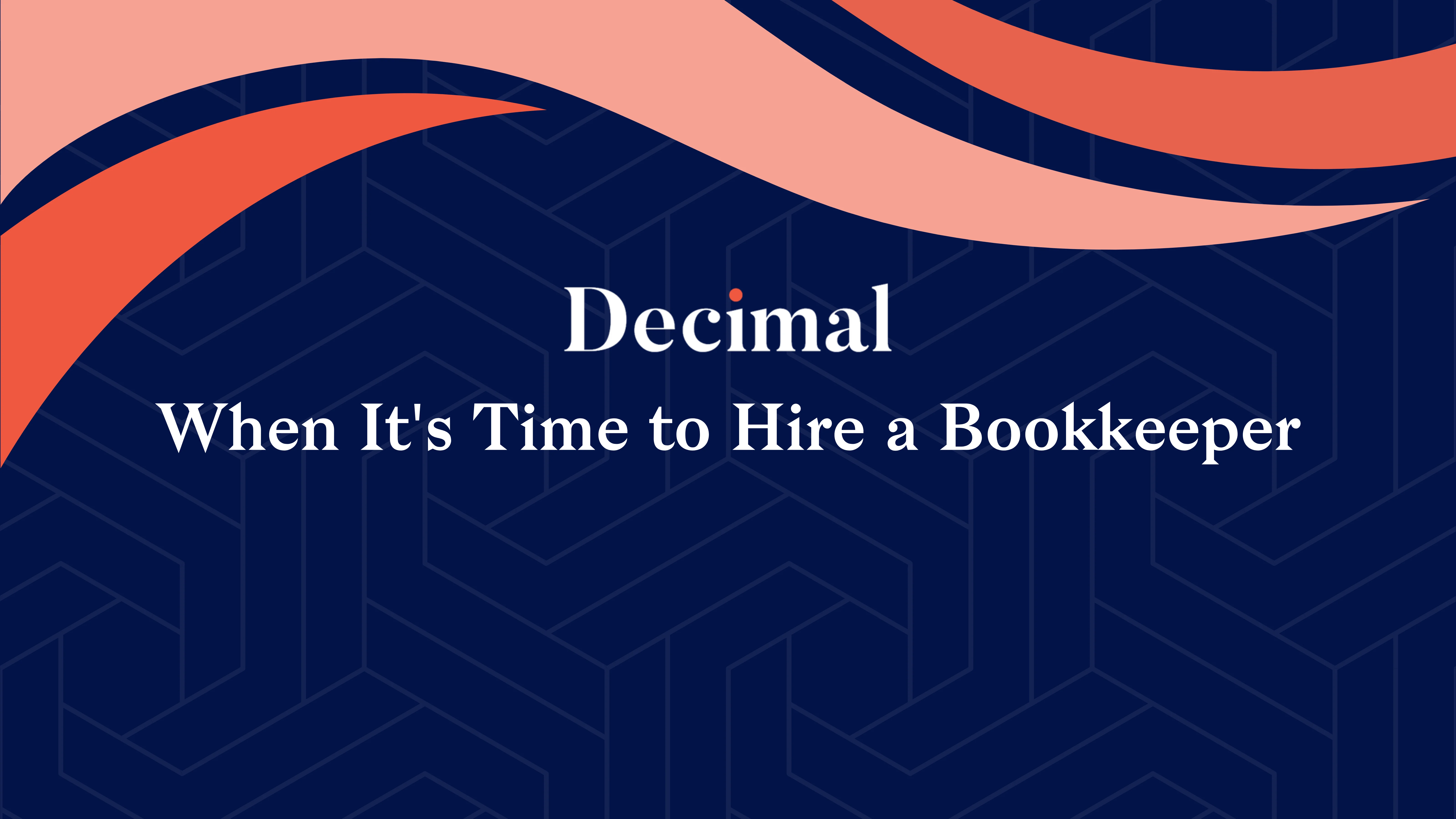 When It's Time to Hire a Bookkeeper
