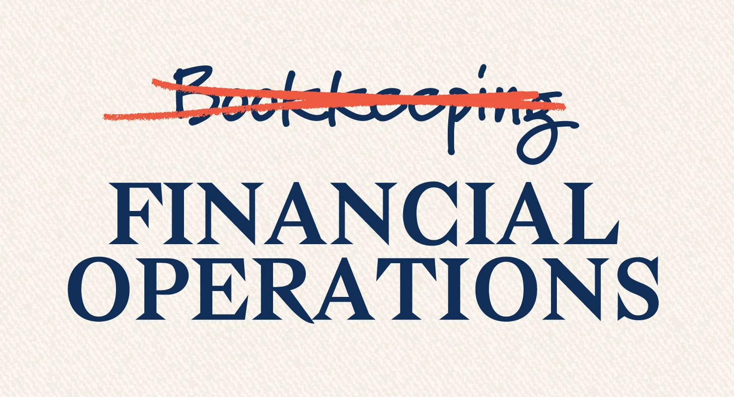 No One Needs Bookkeeping...